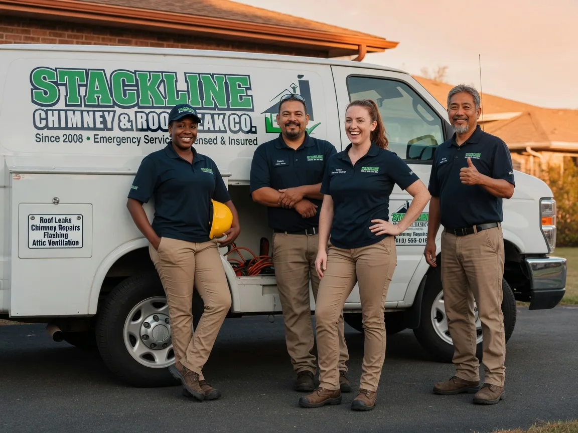 Chimney flashing repair company in Wheatland, CA